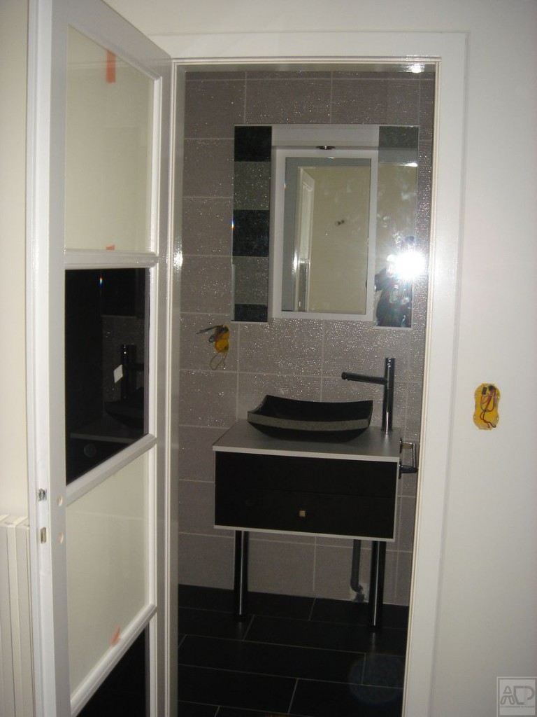 lavabo miroir de salle de bain