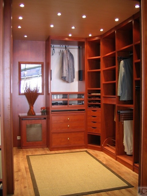 dressing d'angle sur mesure réalisé par les compagnons du placard