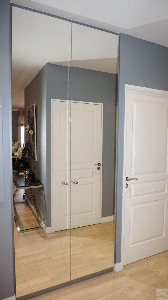 placard sur mesure miroir