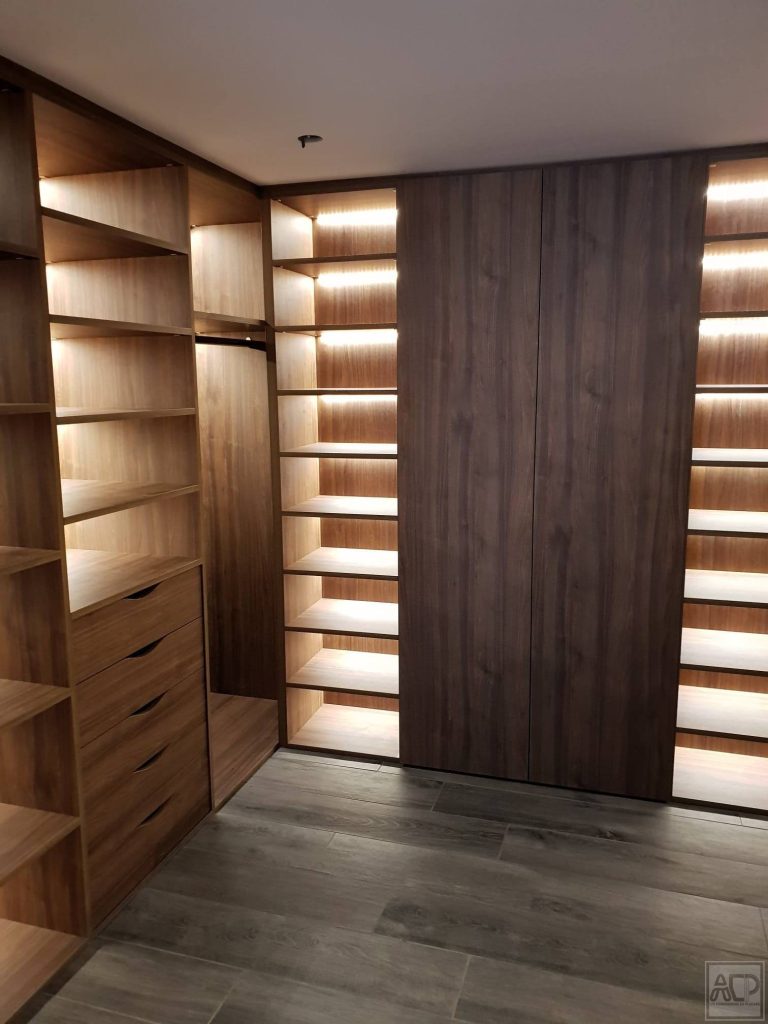 dressing sur mesure eclairage led