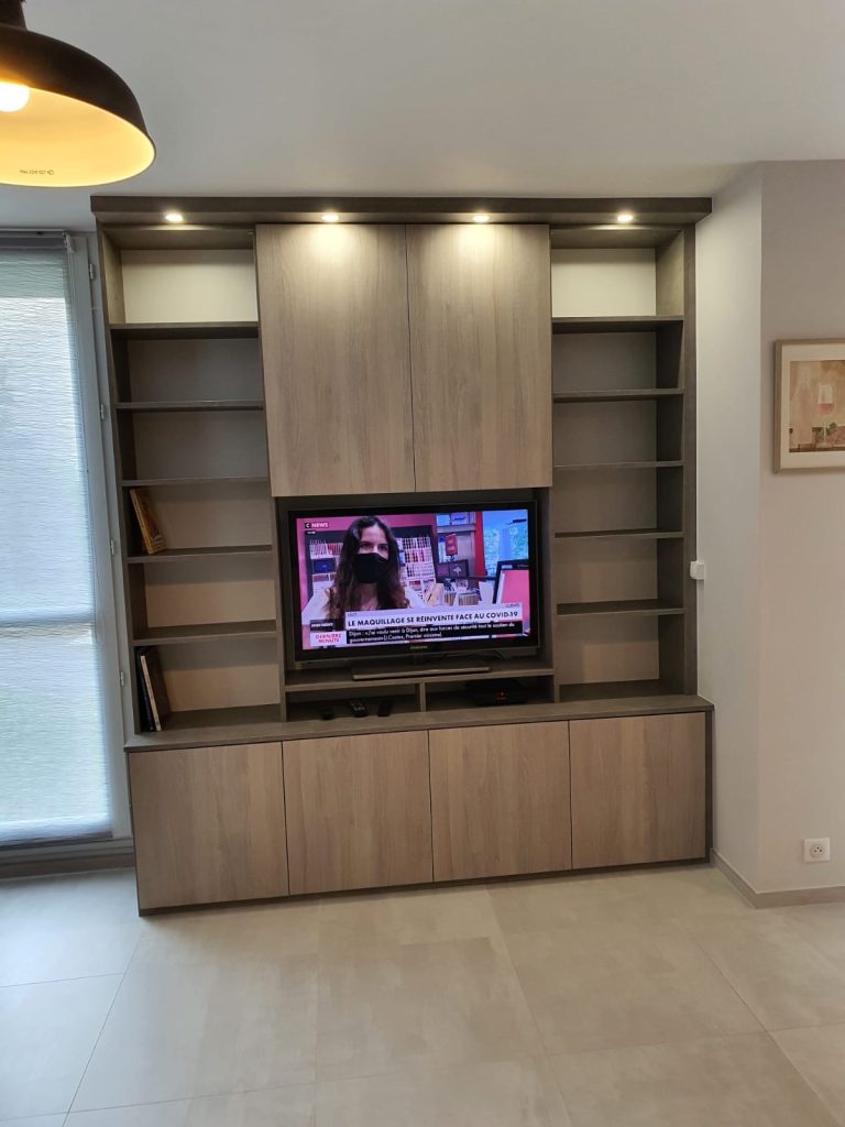 bibliothèque sur mesure à Paris