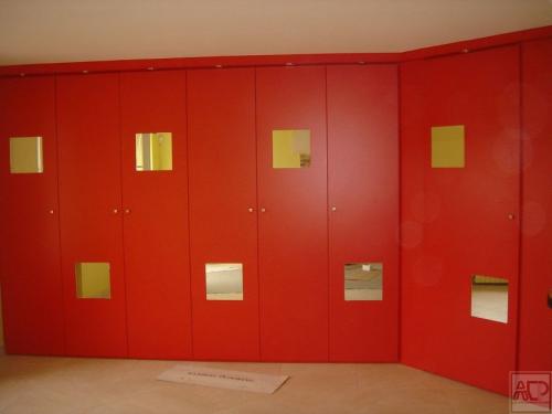 placard rouge sur mesure