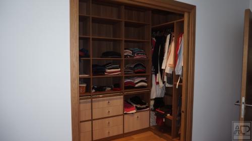 dressing en bois sur mesure